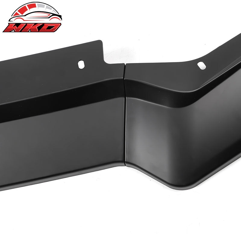 Fits 20-26 Chevy Corvette C8 Z51 STG 3 Front Bumper Lip ZR1 Style Matte Black