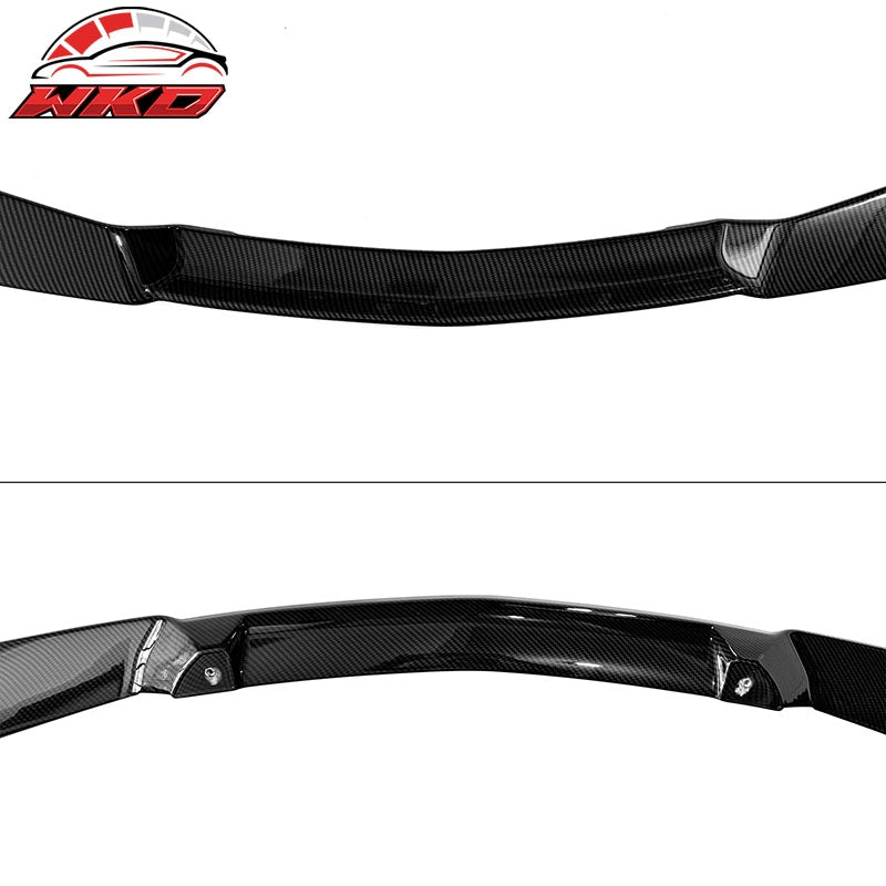 Fits 20-26 Chevrolet Corvette C8 Z51 Style Trunk Spoiler Carbon Fiber Print ABS