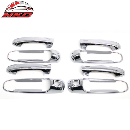 Wholesale For 99-10 Dakota Durango Ram Liberty Grand Cherokee Door Handle Cover Chrome ABS