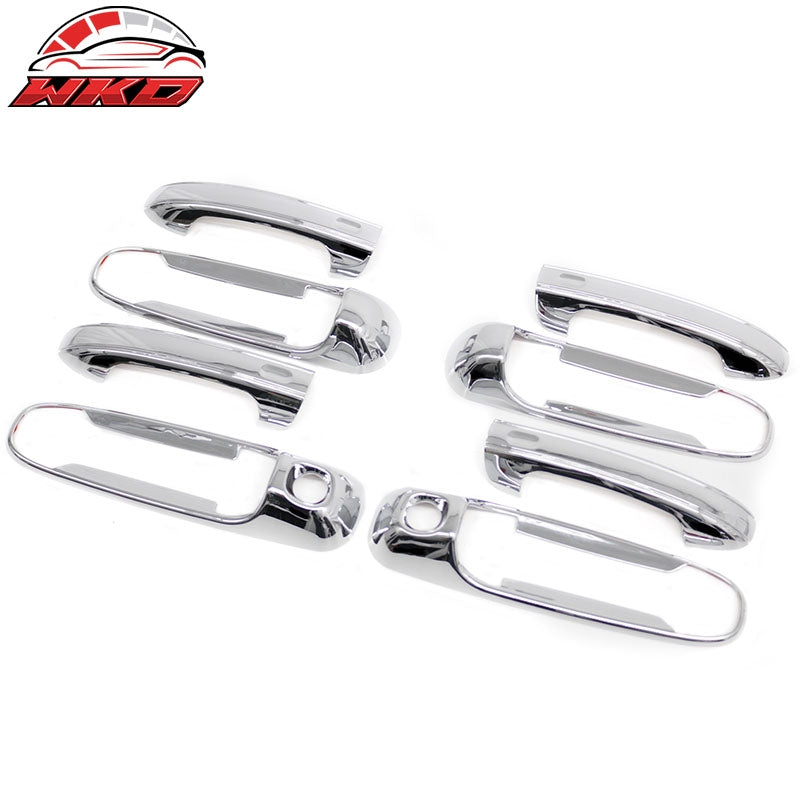 For 99-10 Dakota Durango Ram Liberty Grand Cherokee Door Handle Cover Chrome ABS