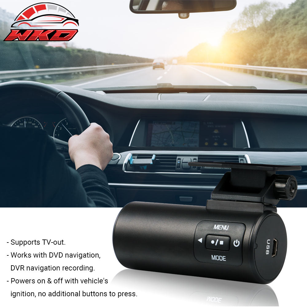 Dash Cam Mini A110 720P 120Ąă Car DVR Camera Video Recorder Night Vision G-Sensor