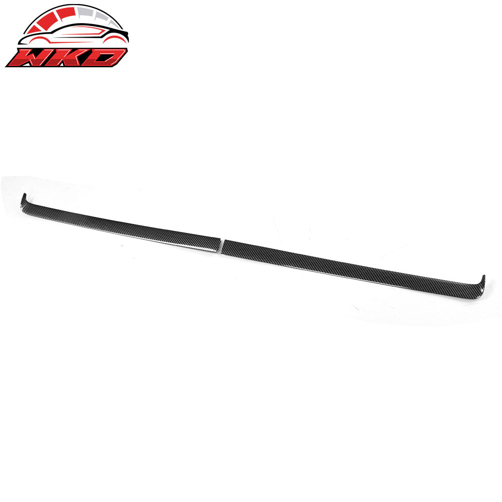 2024-25 Tesla 3 Highland/25 Y Carbon Fiber Print Dashboard Wrap Cover Cap | Wholesale