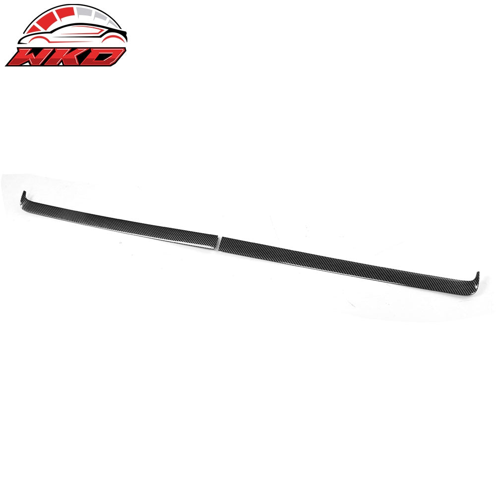 2024-26 Tesla 3 Highland/25 Y Carbon Fiber Print Dashboard Wrap Cover Cap | Wholesale