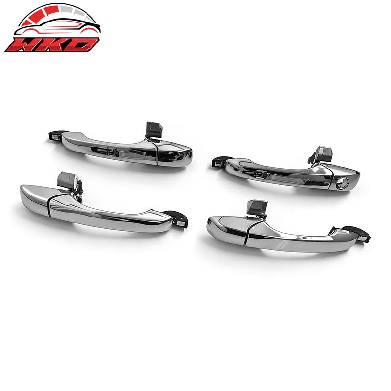 Wholesale 07-12 Dodge Caliber Chrome ABS Door Handle Covers Cap Trims w/ 1 Key Hole