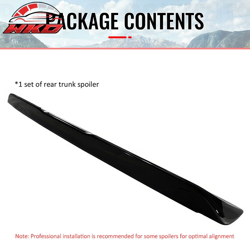 Wholesale 2008-2023 Dodge Challenger 2DR OE Style Gloss Black Rear Trunk Spoiler ABS - Wikond Auto