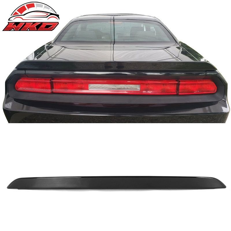 Wholesale 2008-2023 Dodge Challenger 2DR SRT Style Gloss Black Rear Trunk Spoiler ABS - Wikond Auto