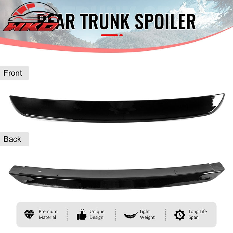 Wholesale 2008-2023 Dodge Challenger 2DR SRT Style Gloss Black Rear Trunk Spoiler ABS - Wikond Auto
