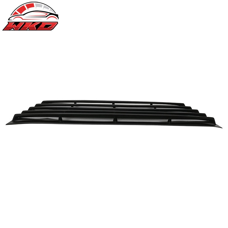 Fits 08-23 Dodge Challenger Rear Window Louver Sun Shade PU Unpainted Black