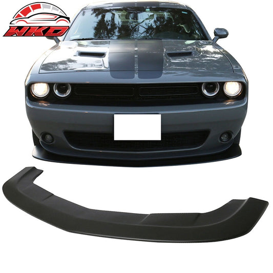 Wholesale 15-23 Dodge Challenger SXT Front Bumper Lip Spoiler Black Primer PP