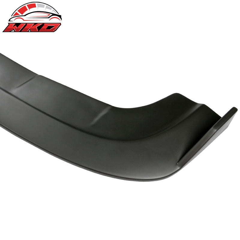 Fits 15-23 Dodge Challenger SXT Matte Black PP Front Bumper Lip Spoiler Splitter