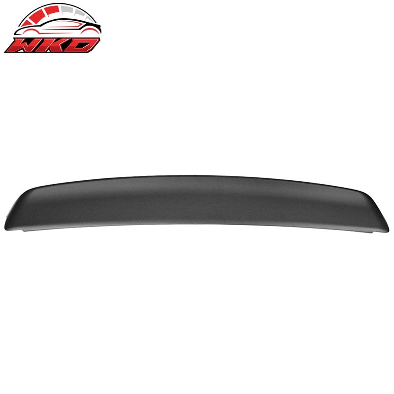 Fits 08-23 Dodge Challenger Trunk Spoiler Unpainted Black ABS Rear Wing Tail Lip