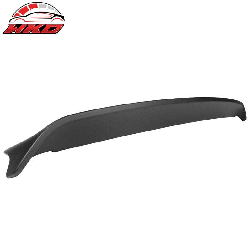 Fits 08-23 Dodge Challenger Trunk Spoiler Unpainted Black ABS Rear Wing Tail Lip