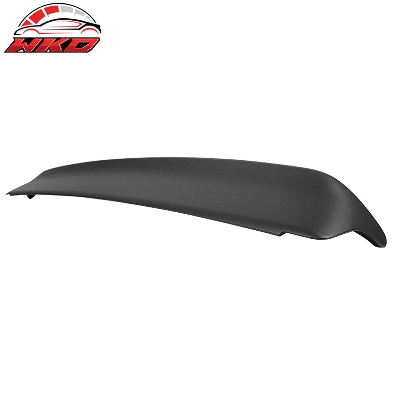 Fits 08-23 Dodge Challenger Trunk Spoiler Unpainted Black ABS Rear Wing Tail Lip