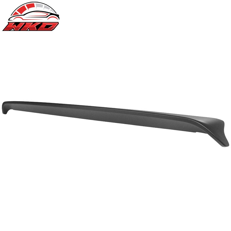 Fits 08-23 Dodge Challenger Trunk Spoiler Unpainted Black ABS Rear Wing Tail Lip