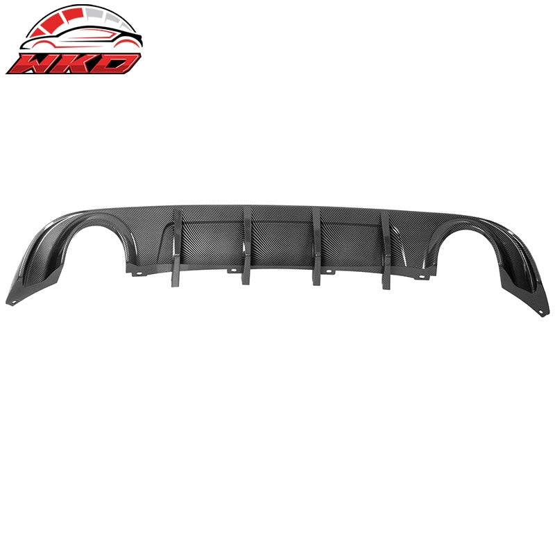 Fits 15-23 Dodge Charger Base SXT Rear Diffuser Splitter Carbon Fiber Print PP
