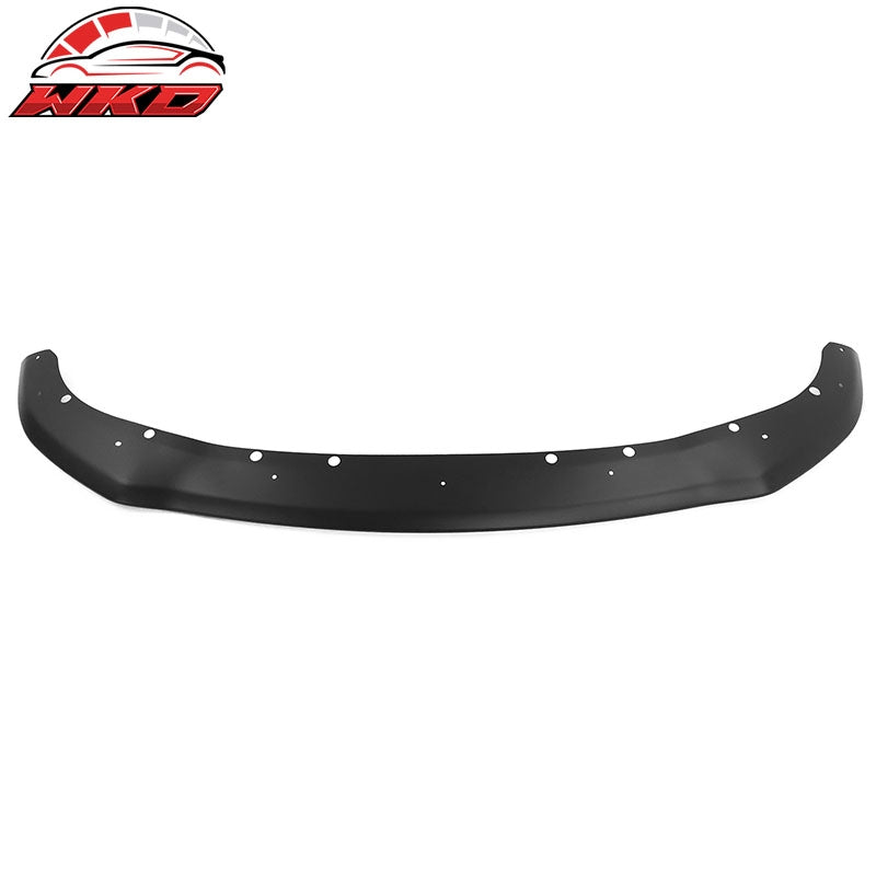 Fits 15-23 Dodge Charger Front Bumper Lip Protector Black - Only Fit IKON Bumper