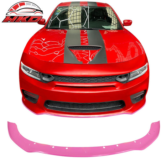 Wholesale 15-23 Dodge Charger Front Bumper Lip Protector Pink - Only IKON Bumper