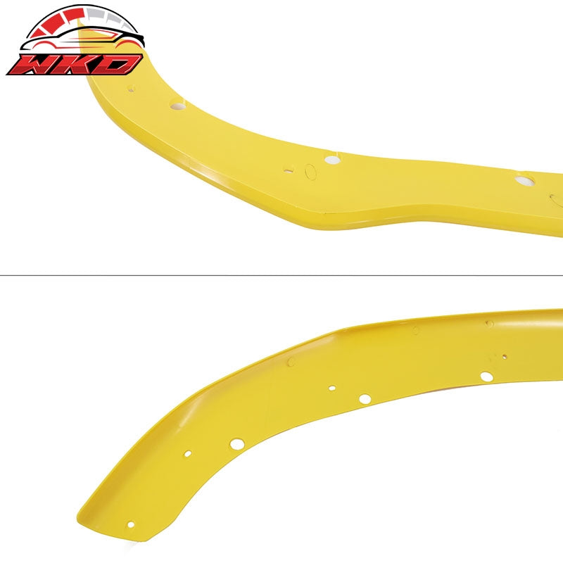 For 15-23 Dodge Charger Front Bumper Lip Protector Yellow - Only Fit IKON Bumper