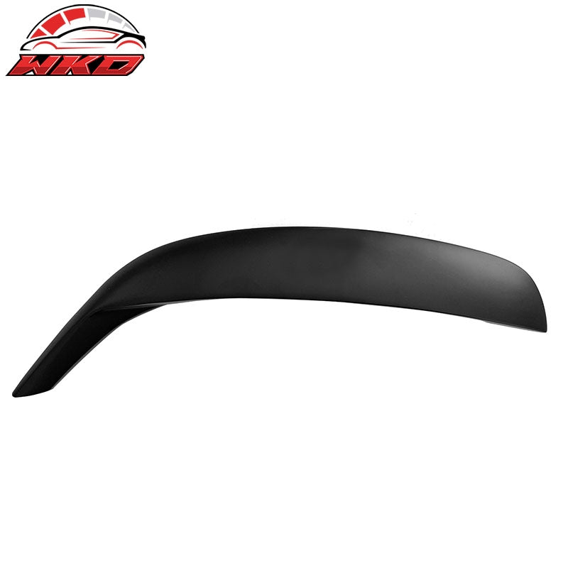 Fits 15-23 Dodge Charger IKON1 Style Front Door Side Fin Vents Matte Black ABS