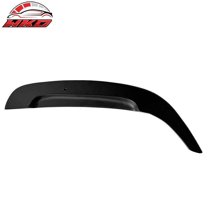 Fits 15-23 Dodge Charger IKON1 Style Front Door Side Fin Vents Matte Black ABS