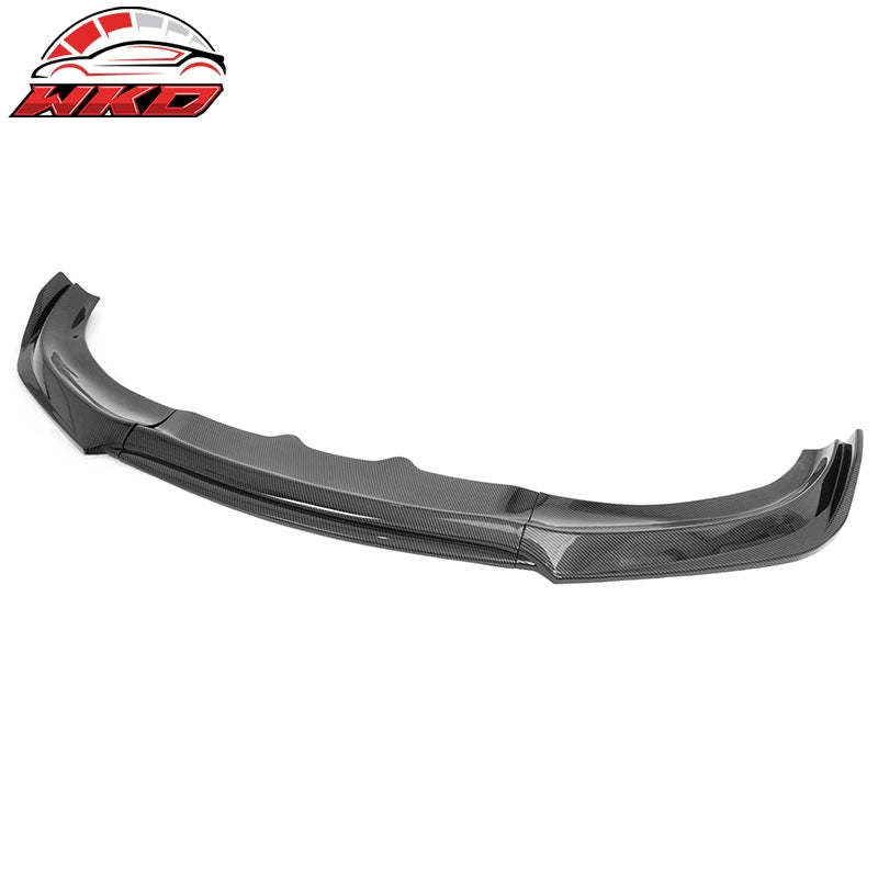 Wholesale 15-23 Dodge Charger IKON V2 Front Bumper Lip Spoiler Carbon Fiber Print PP - Wikond Auto