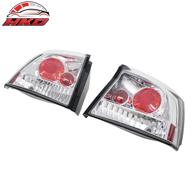 Fits 05-08 Dodge Charger Left Right RH LH Tail Lights Rear Brake Lamp Clear Lens
