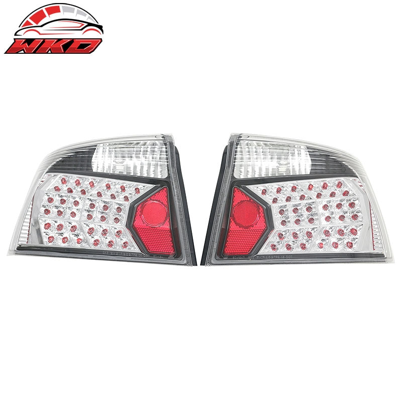 Wholesale 05-08 Dodge Charger RH LH Tail Lights Rear Brake Lamps Black Chrome Housing