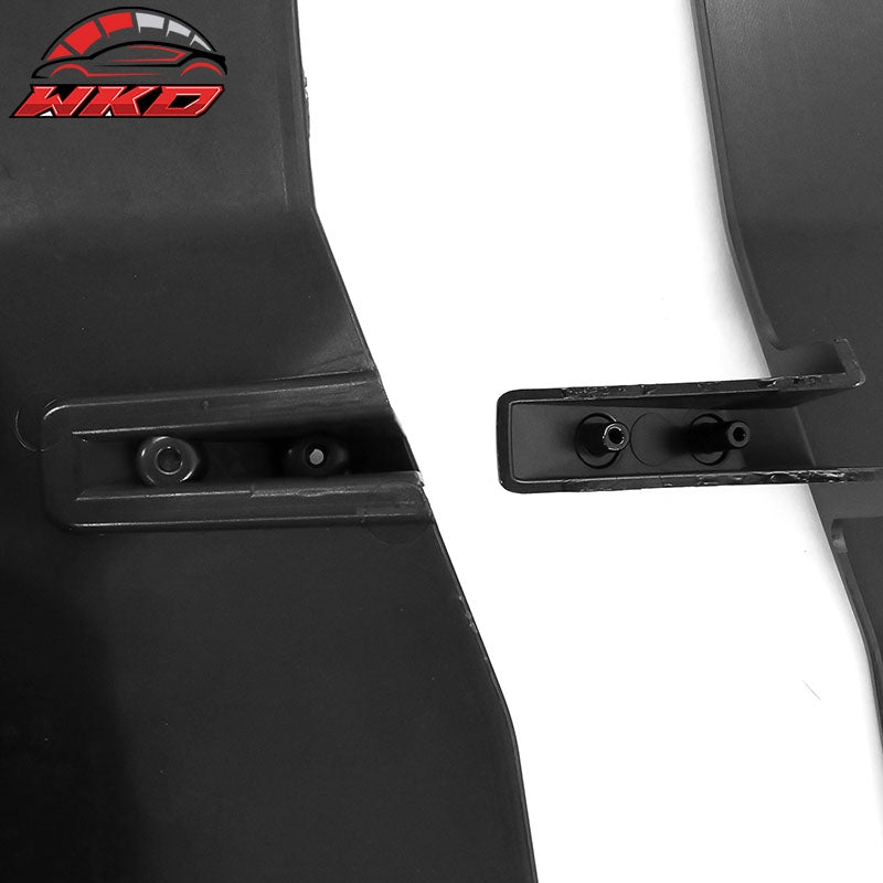 Fits 11-23 Dodge Charger 2PC Matte Black Rear Window Louver Windshield Cover ABS