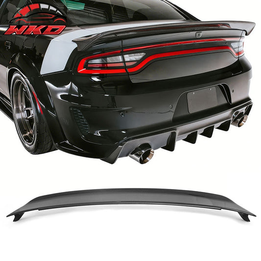 Wholesale 15-23 Dodge Charger Redeye Carbon Fiber Print Rear Trunk Spoiler Wing ABS - Wikond Auto