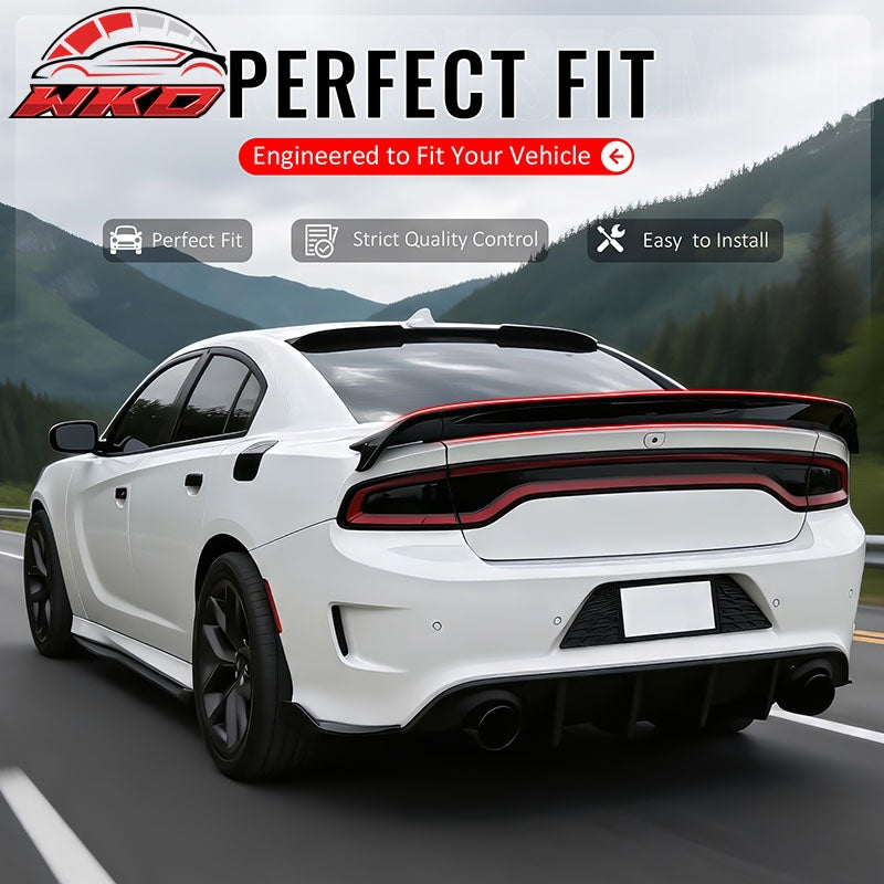 Wholesale 15-23 Dodge Charger Redeye Style Gloss Black Rear Trunk Spoiler Wing ABS - Wikond Auto