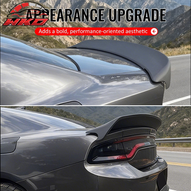 Wholesale 15-23 Dodge Charger Redeye Style Gloss Black Rear Trunk Spoiler Wing ABS - Wikond Auto