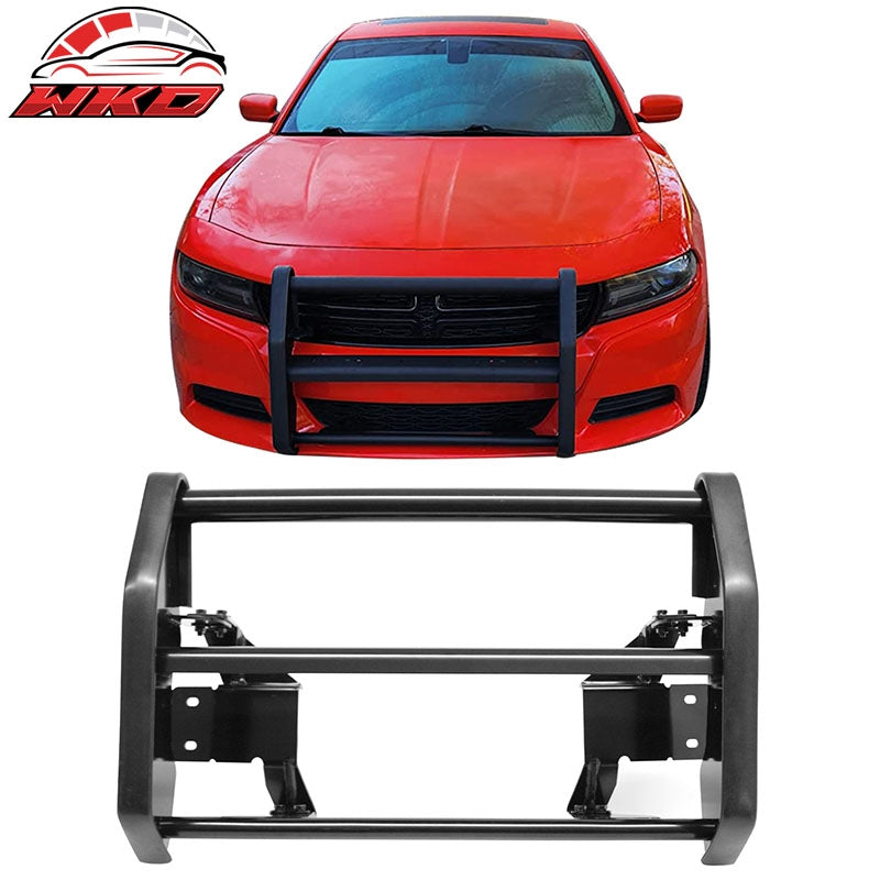 Fits 15-17 Dodge Charger SE & 15-18 R/T & 15-23 SXT Bull Bar Bumper Grille Guard