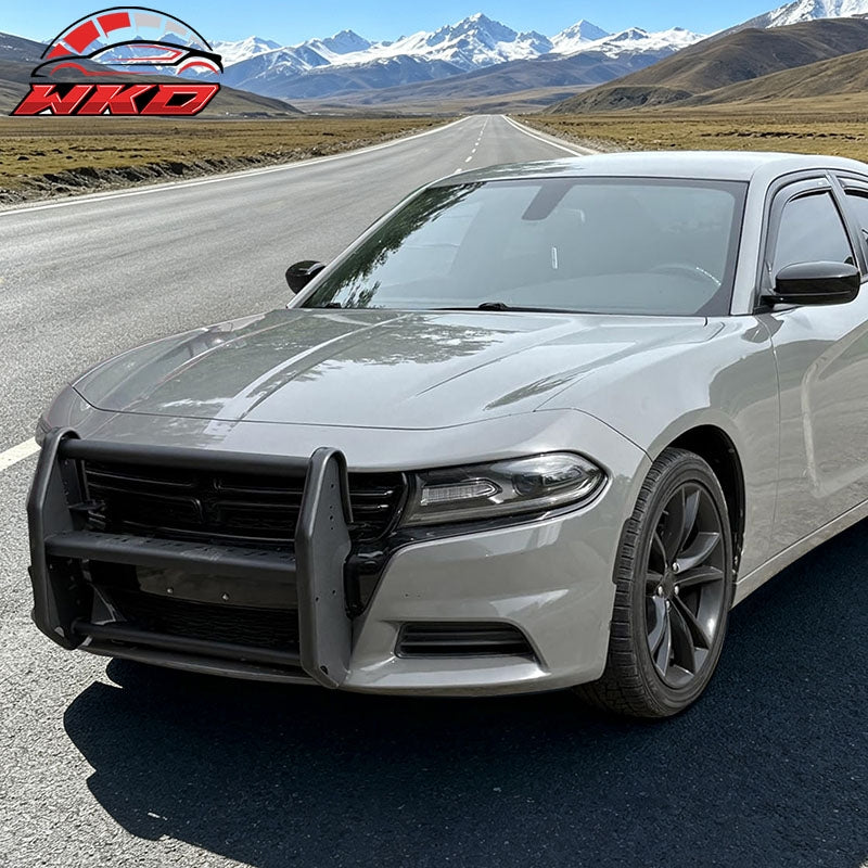 Fits 15-17 Dodge Charger SE & 15-18 R/T & 15-23 SXT Bull Bar Bumper Grille Guard