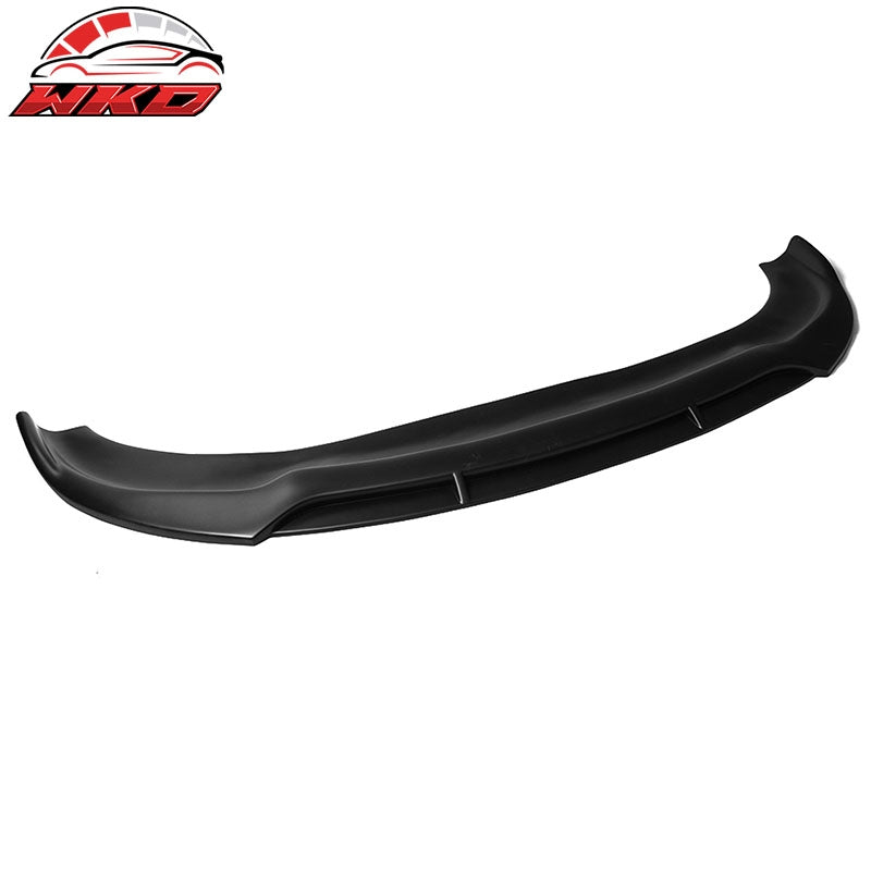 Fits 15-23 Dodge Charger SRT Front Bumper Lip Spoiler V2 Style PP Matte Black