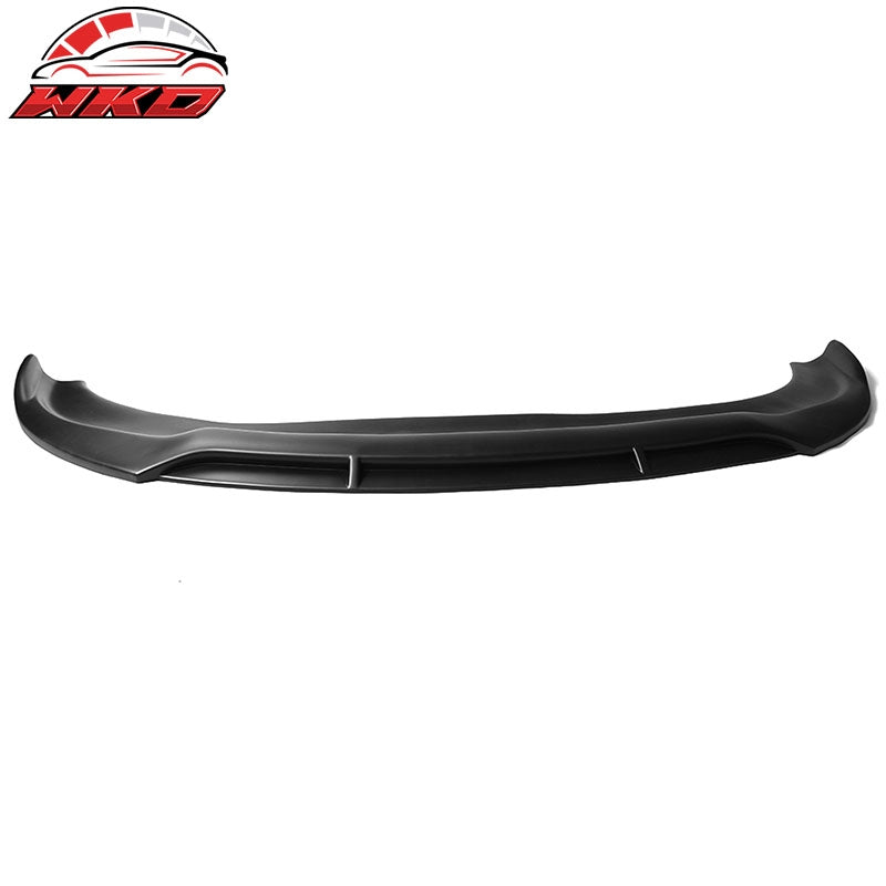 Fits 15-23 Dodge Charger SRT Front Bumper Lip Spoiler V2 Style PP Matte Black