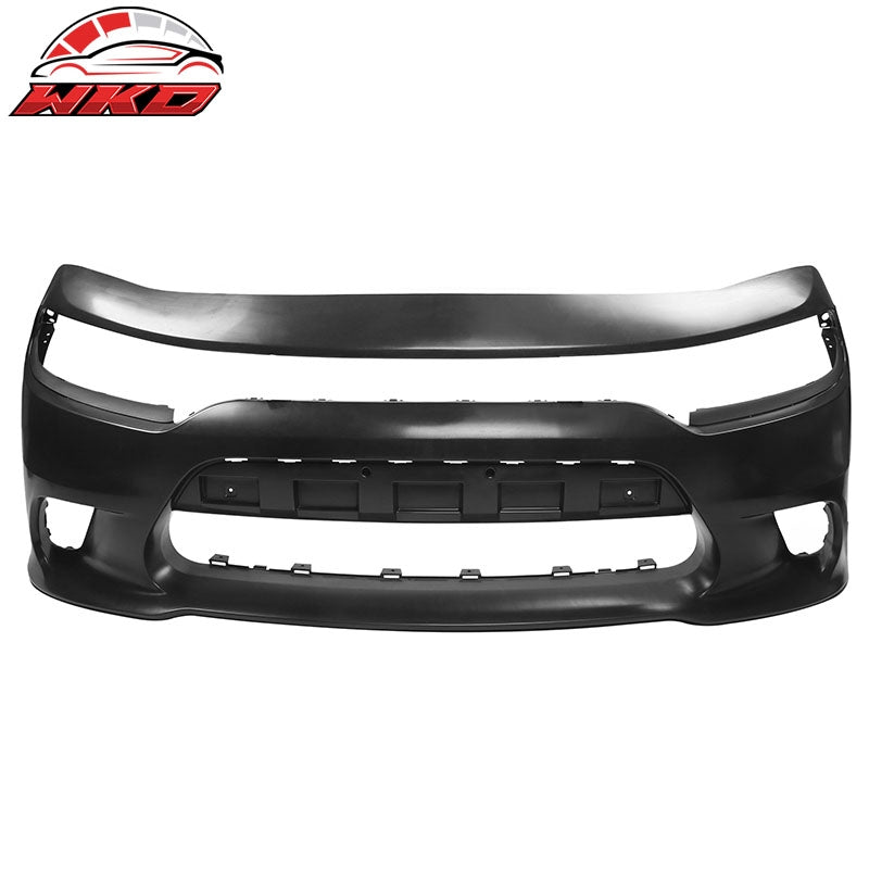 Fits 15-23 Dodge Charger SRT Hellcat Style Front Bumper Cover Replacement Kit PP