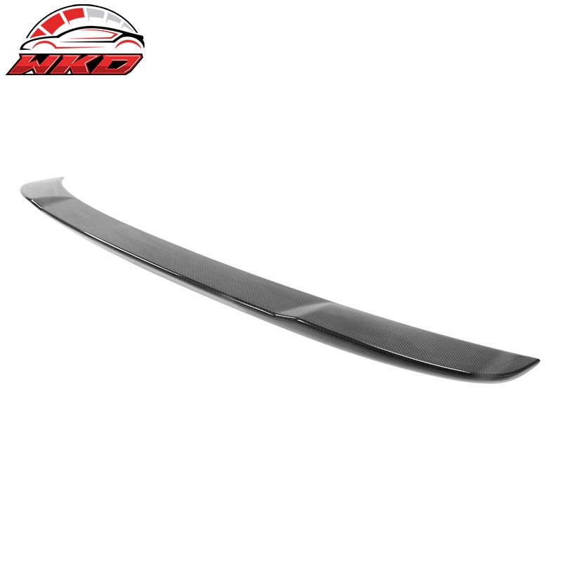 Fits 15-23 Dodge Charger SRT Hellcat Style Carbon Fiber Rear Trunk Spoiler Wing