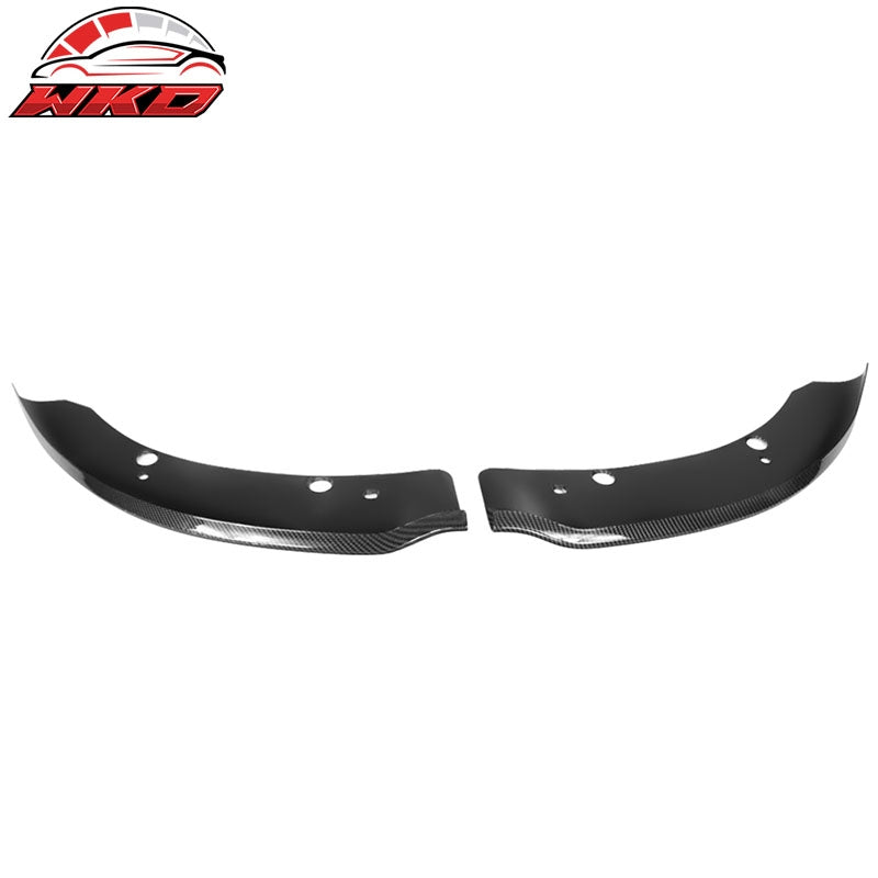 Fits 15-23 Dodge Charger SRT Scat Pack Carbon Fiber Print Front Lip Splitter