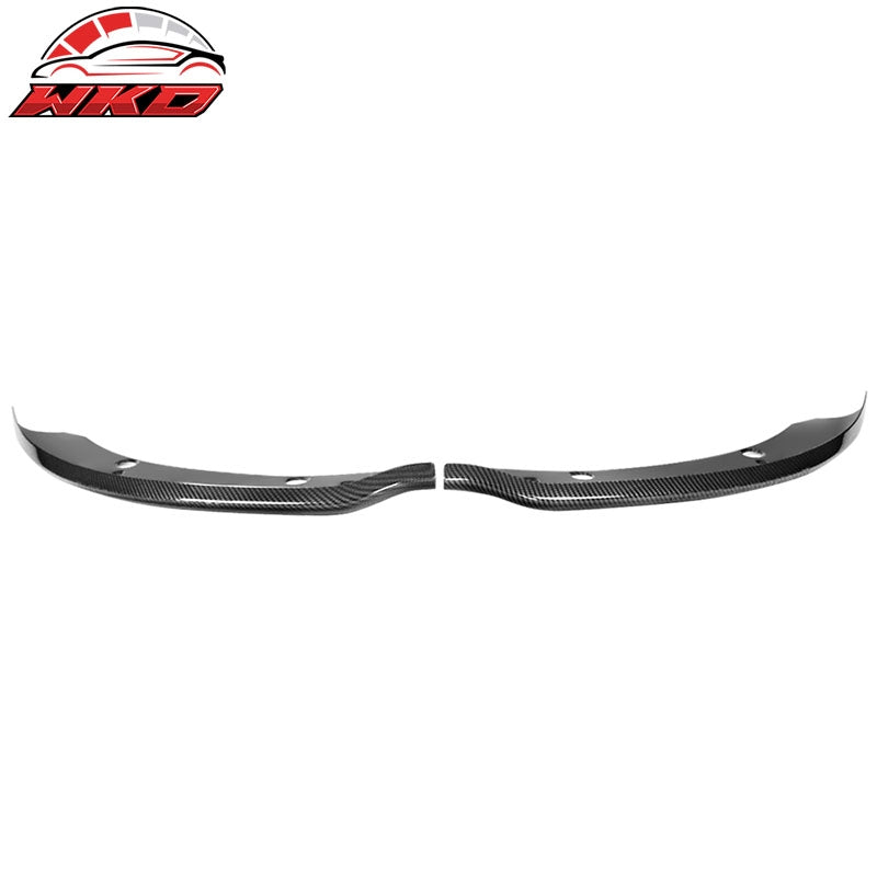 Fits 15-23 Dodge Charger SRT Scat Pack Carbon Fiber Print Front Lip Splitter