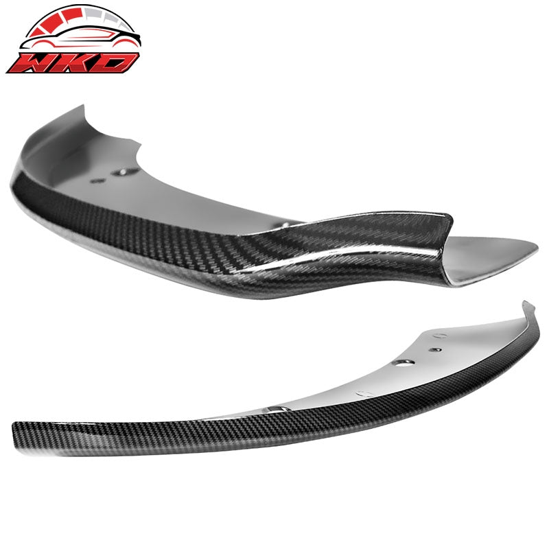 Fits 15-23 Dodge Charger SRT Scat Pack Carbon Fiber Print Front Lip Splitter