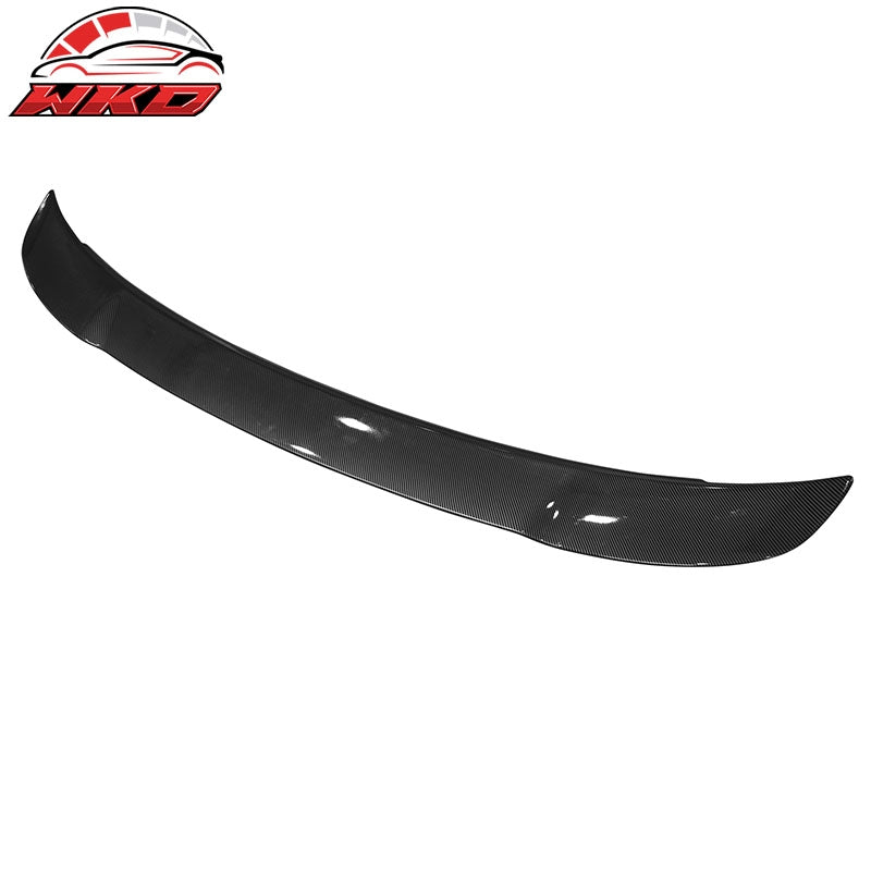 Fits 11-14 Dodge Charger SRT Style Trunk Spoiler Wing Carbon Fiber Print ABS