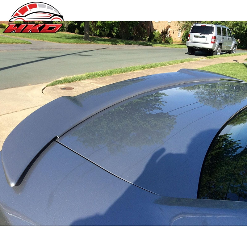 Fits 11-14 Dodge Charger SRT Style Gloss Black Rear Trunk Spoiler Wing ABS 1PC
