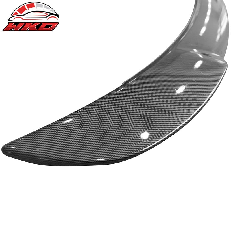 Fits 15-23 Dodge Charger SRT Style Trunk Spoiler Wing Carbon Fiber Print - ABS