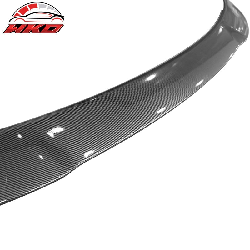Fits 15-23 Dodge Charger SRT Style Trunk Spoiler Wing Carbon Fiber Print - ABS