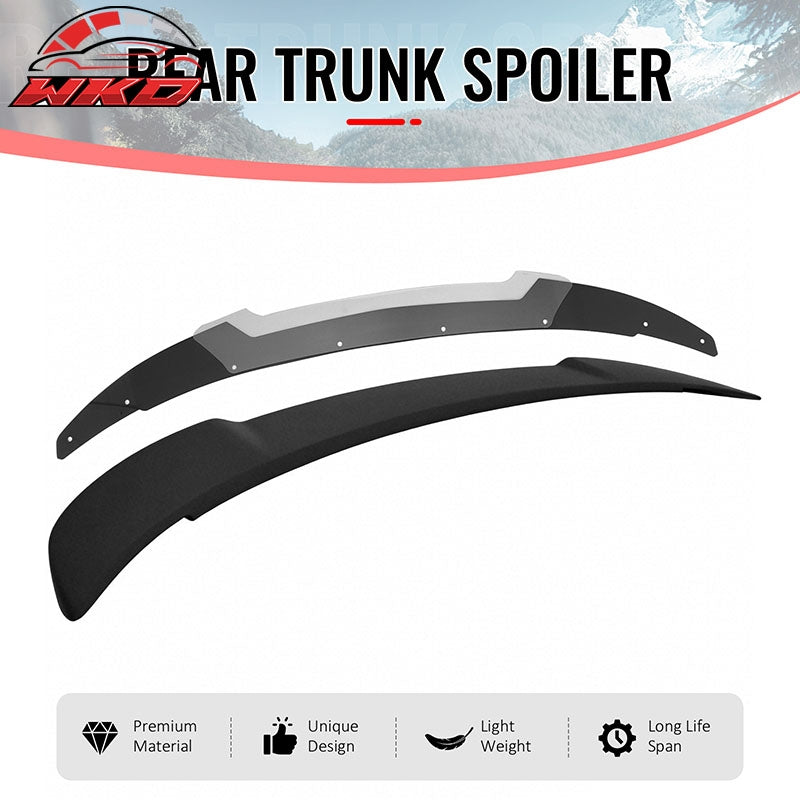 Fits 11-23 Dodge Charger SRT Style Trunk Spoiler Venom V2 Wickerbill Gurney Flap