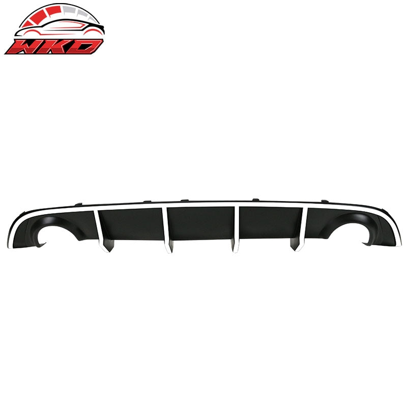 Wholesale 15-23 Dodge Charger SRT V2 Style Rear Diffuser with White Reflective Tape