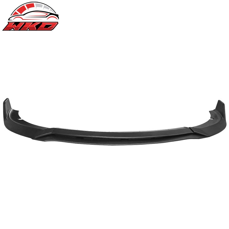 Fits 15-23 Dodge Charger SRT V3 Style Matte Black Front Bumper Lip Spoiler 4PCS