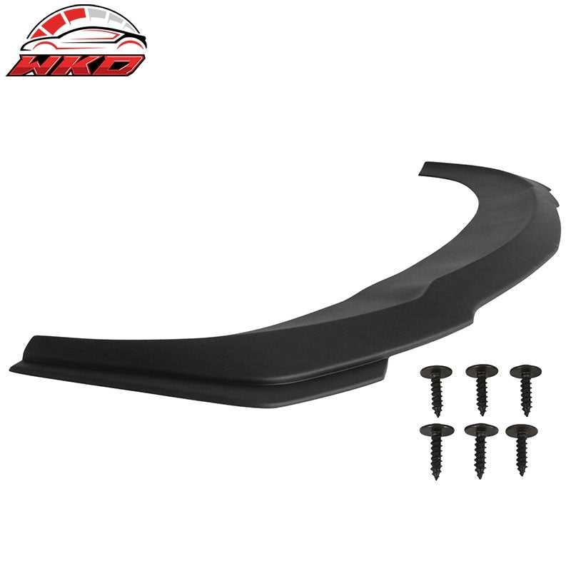 Fits 15-23 Dodge Charger SRT Only V3 Style Front Bumper Lip PP - Matte Black