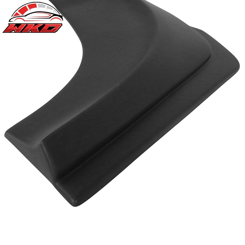Fits 15-23 Dodge Charger SRT Only V3 Style Front Bumper Lip PP - Matte Black