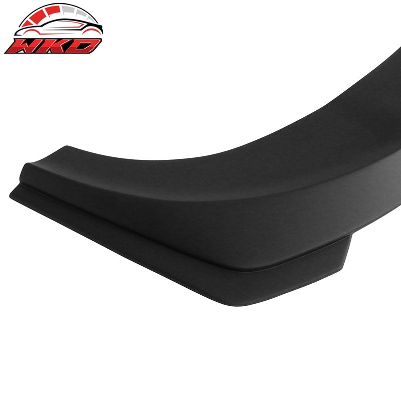 Fits 15-23 Dodge Charger SRT Only V3 Style Front Bumper Lip PP - Matte Black